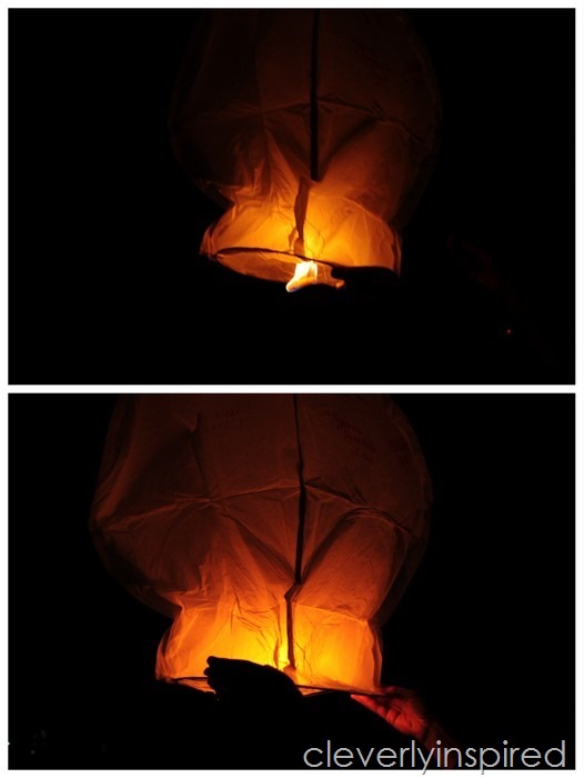 How to use a sky lantern @cleverlyinspired (4)