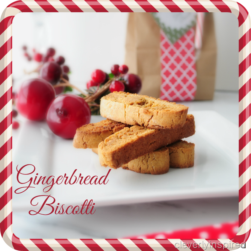 The Best Gingerbread Biscotti Recipe - One Sweet Appetite