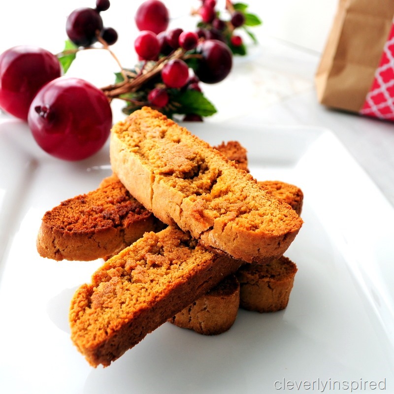 easy gingerbread biscotti recipe @cleverlyinspired (3)