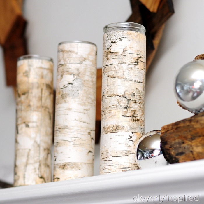 nature inspired Christmas mantle @cleverlyinspired (6)