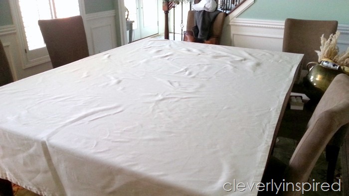 quickly iron a large tablecloth @cleverlyinspired (10)