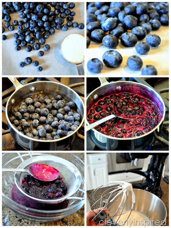 fresh blueberry whipped cream recipe @cleverlyinspired (10)