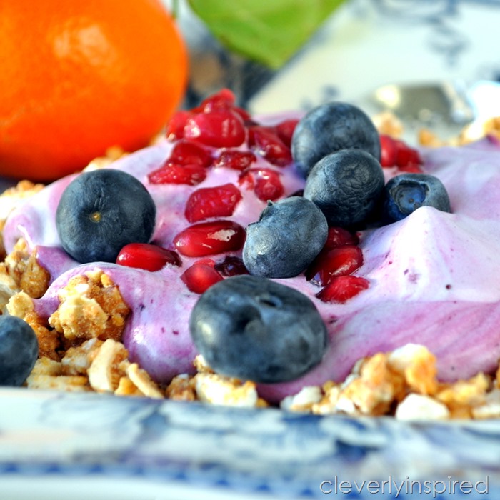 fresh blueberry whipped cream recipe @cleverlyinspired (5)