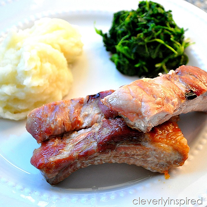 easy oven baked ribs @cleverlyinspired (4)