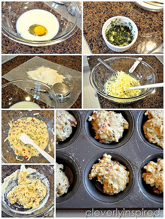 cheesy bacon muffin recipe (14)