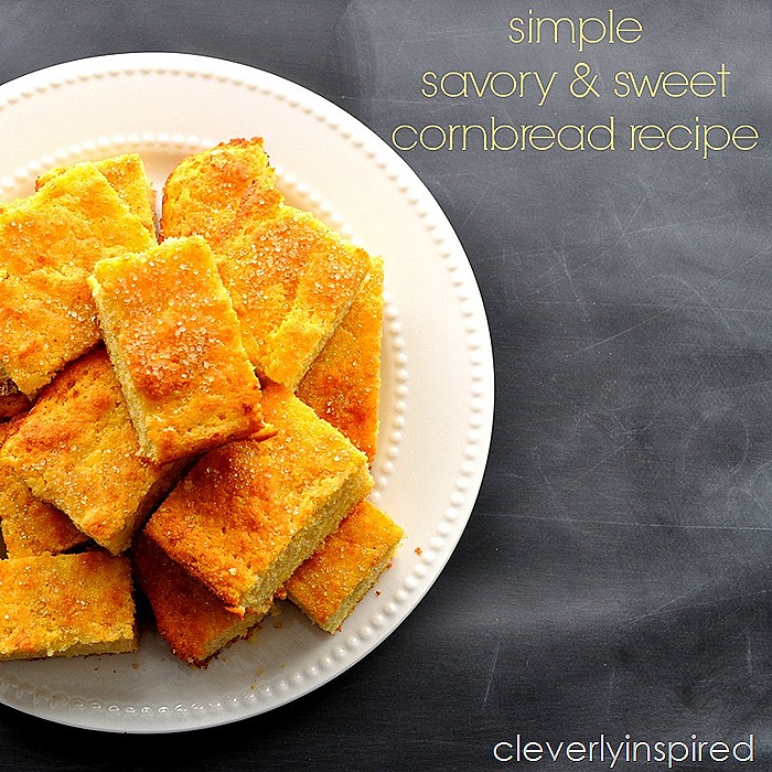 simple cornbread recipe @cleverlyinspired (1)