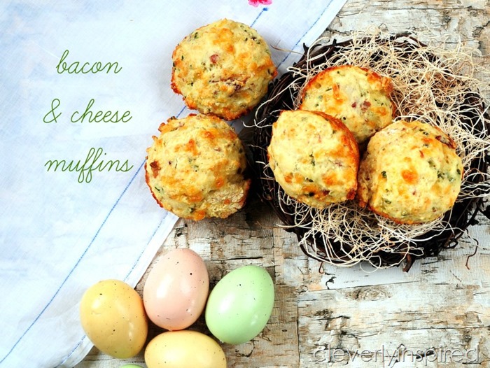 bacon and cheese muffins @cleverlyinspired (2)