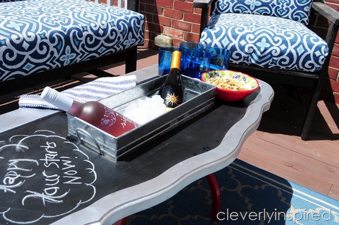 outdoor cooler cocktail table @cleverlyinspired (8)