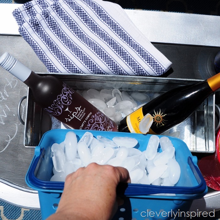 outdoor cooler cocktail table @cleverlyinspired (9)