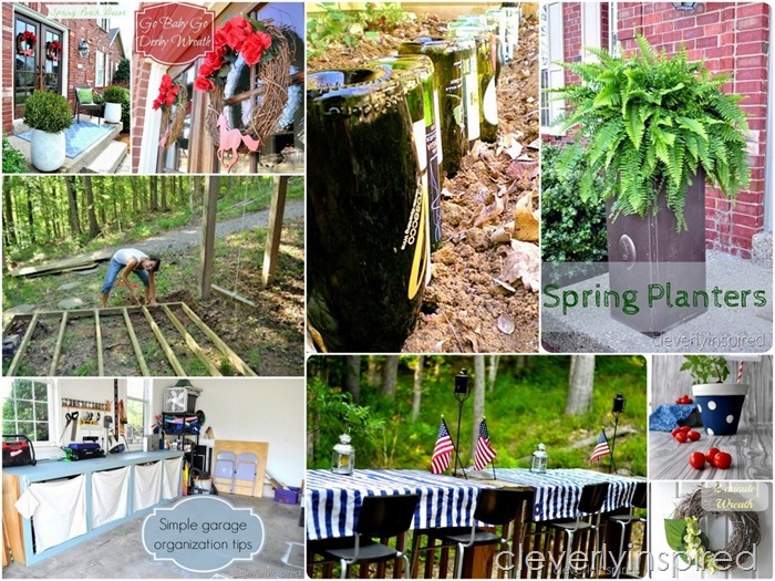 outdoor weekend projects @cleverlyinspired