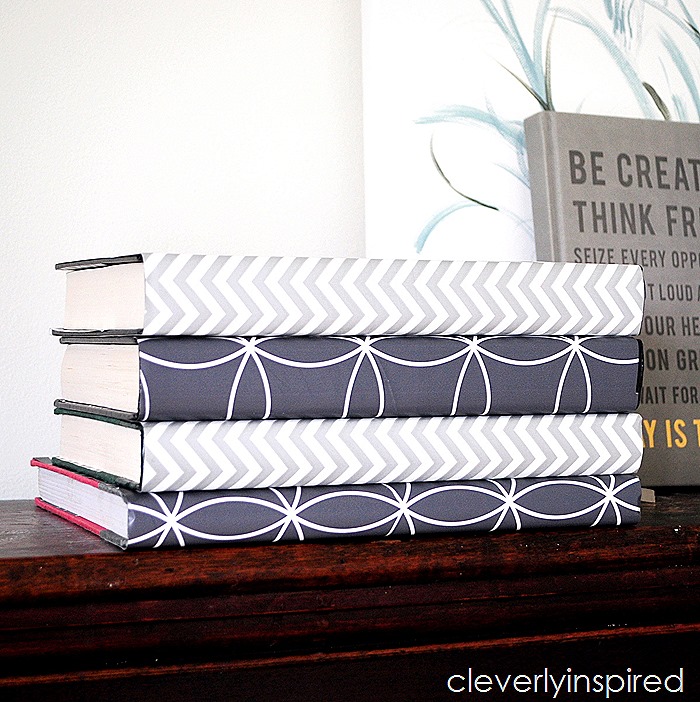 gift wrap book covers @cleverlyinspired (2)