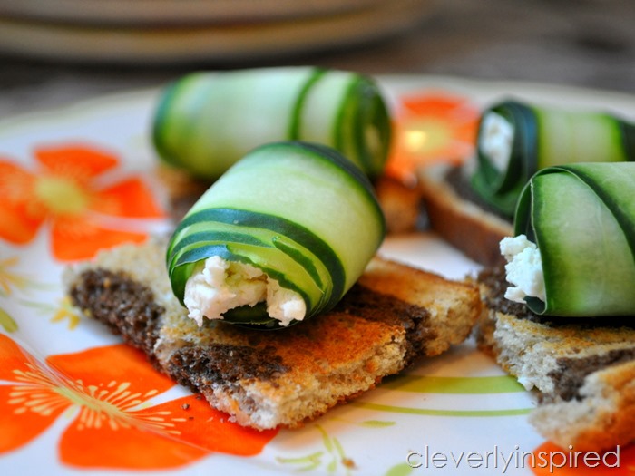 cool cucumber bite appetizer @cleverlyinspired (3)