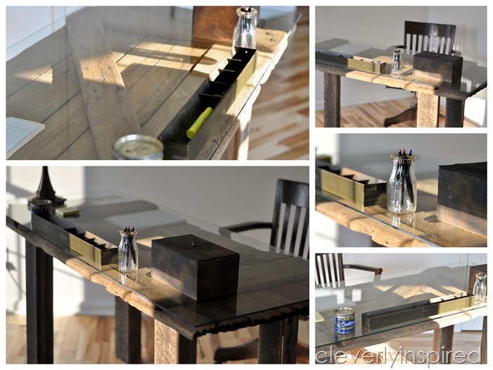 barn door coffee table @cleverlyinspired (1)