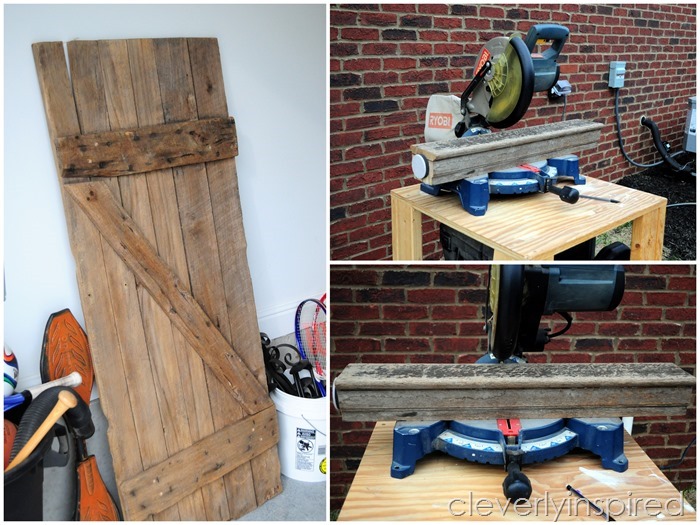 barn door coffee table @cleverlyinspired (2)