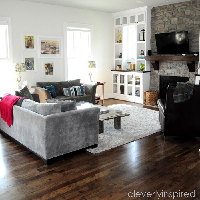 barn door coffee table @cleverlyinspired (6)