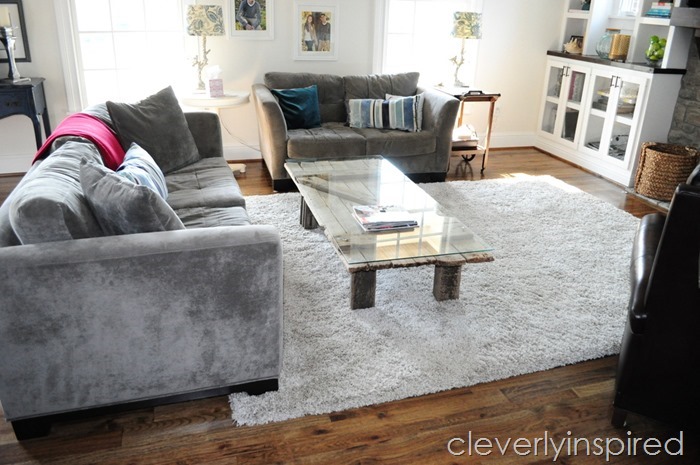 barn door coffee table @cleverlyinspired (8)