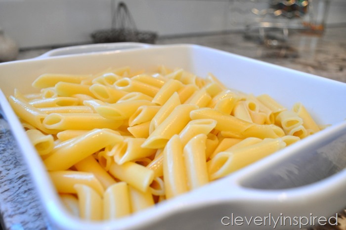 4 ingredient baked ziti @cleverlyinspired (2)