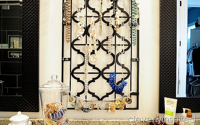 DIY necklace holder @cleverlyinspired (4)