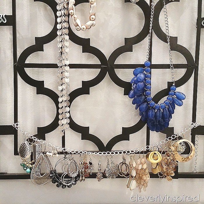 DIY necklace holder@cleverlyinspired (1)