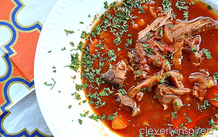 slow cooker beef barley soup @cleverlyinspired (4)
