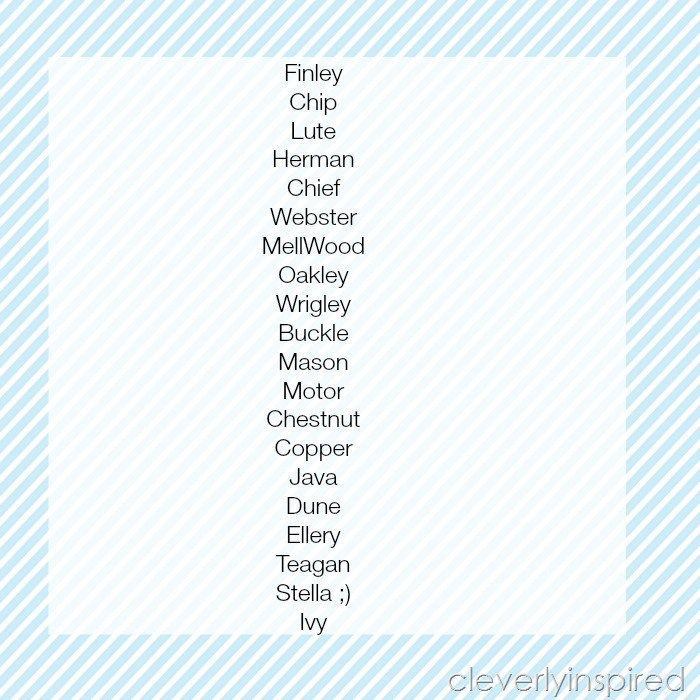 puppy girl names unique