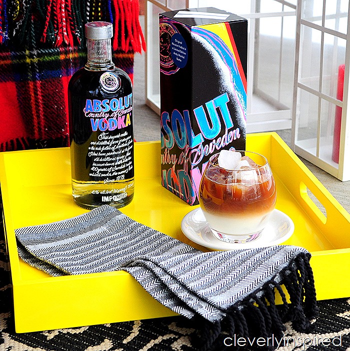 grown up iced coffee #absolutWarhol @cleverlyinspired (1)