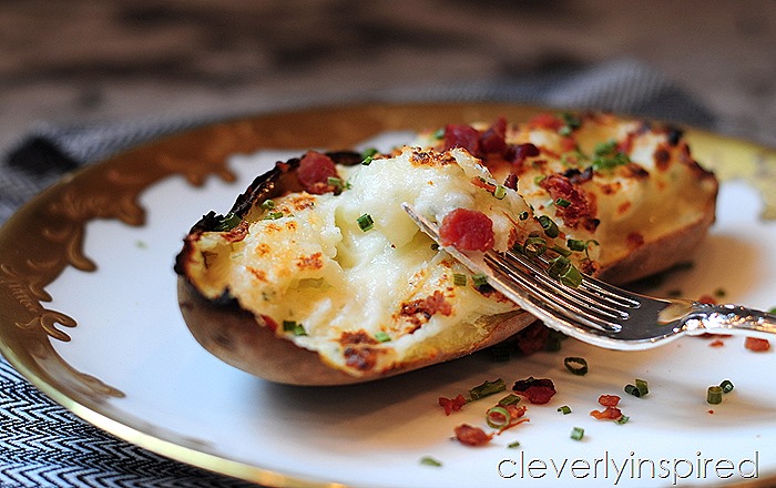 make ahead twice  baked potato @cleverlyinspired (4)