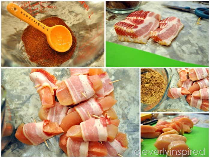bacon wrapped chicken appetizer@cleverlyinspired (5)