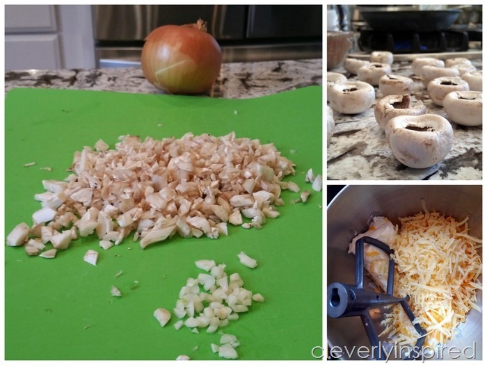 cheesy spinach stuffed mushrooms @cleverlyinspired (3)