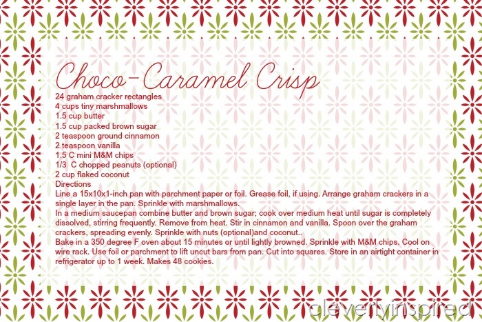 choco caramel mm crisp cookie easy christmas cookie recipe