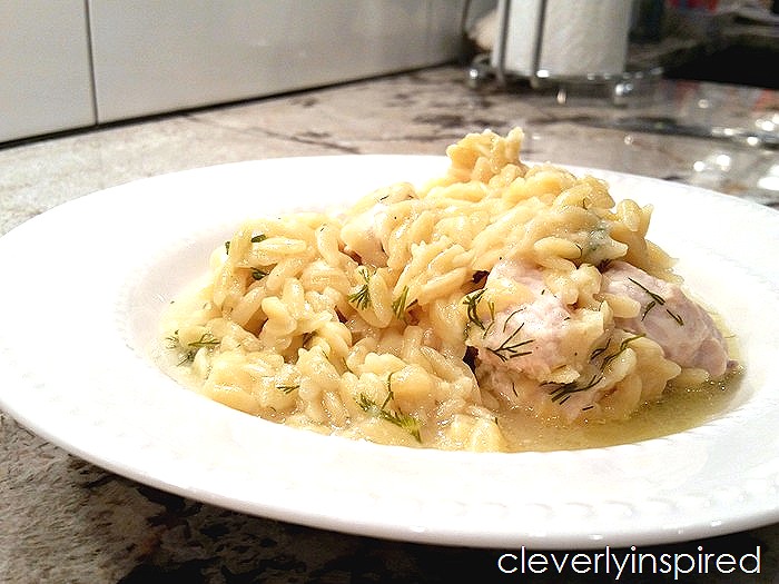 cheesy lemon chicken orzo @cleverlyinspired (2)