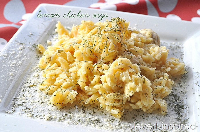 cheesy lemon chicken orzo @cleverlyinspired (7)