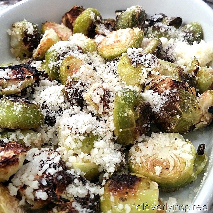 simple raosted brussel sprouts @cleverlyinspired (5)