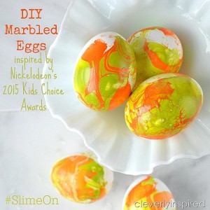 DIY Marbled Easter Eggs
