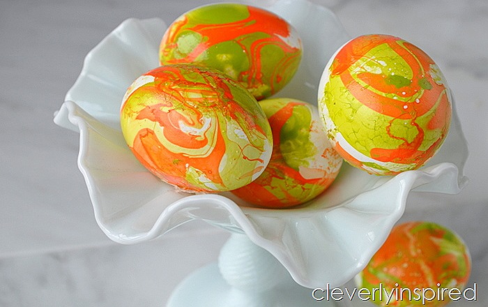 DIY marbled Eggs @cleverlyinspired (6)