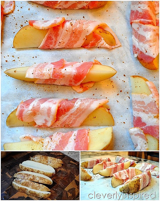 bacon wrapped fries @cleverlyinspired (1)