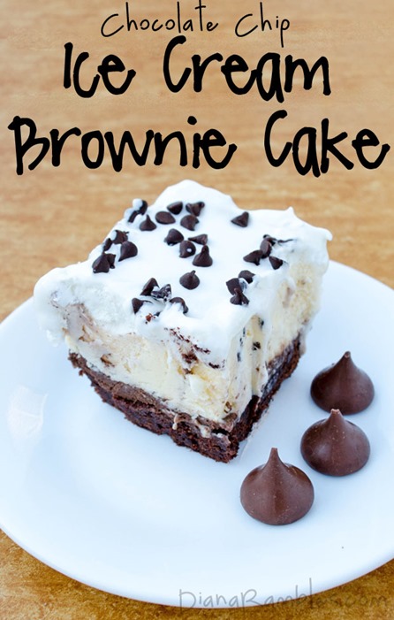 chocolate-chip-ice-cream-brownie-cake