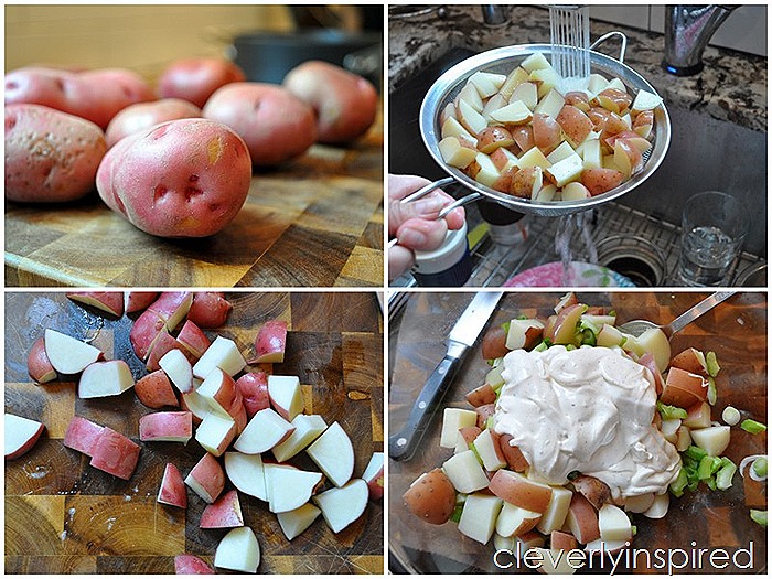 homemade potato salad @cleverlyinspired (1)