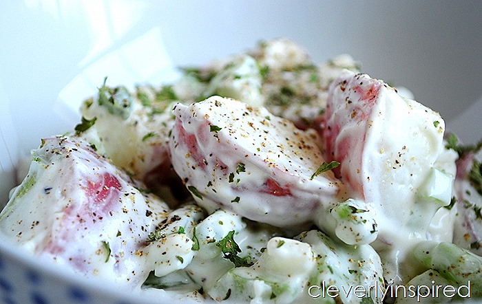 homemade potato salad @cleverlyinspired (3)