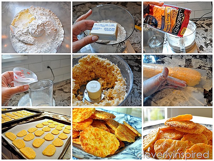 Homemade cheese crackers @cleverlyinspired (1)