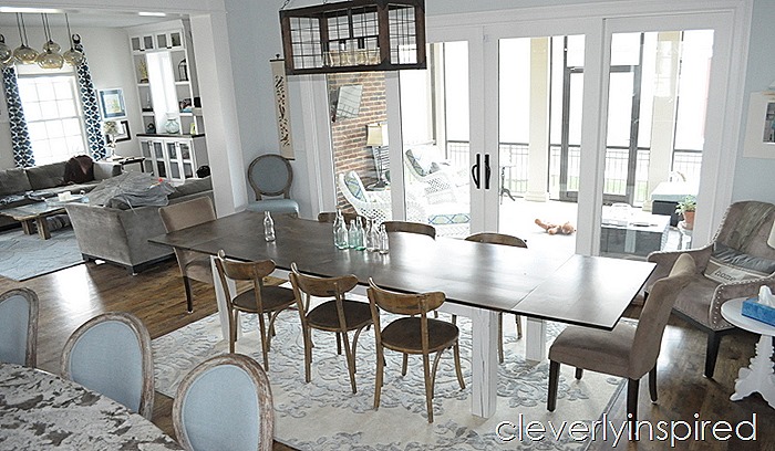 farmhouse dining table with extensions @cleverlyinspired (10)