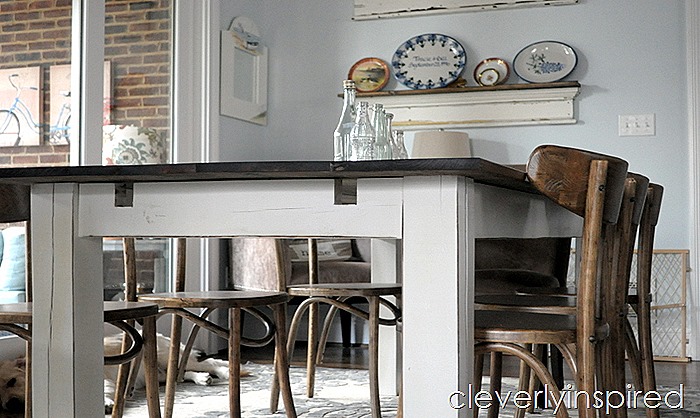 farmhouse dining table with extensions @cleverlyinspired (3)