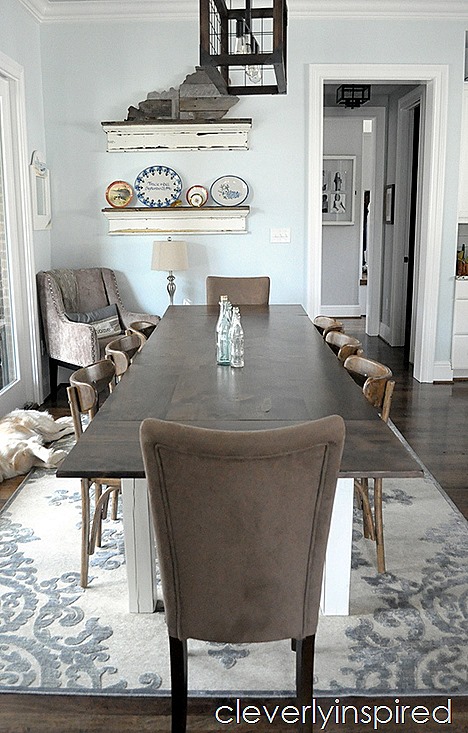 farmhouse dining table with extensions @cleverlyinspired (6)