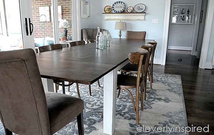 farmhouse dining table with extensions @cleverlyinspired (7)