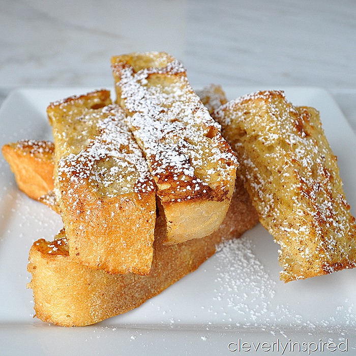 make ahead french toast sticks @cleverlyinspired (4)