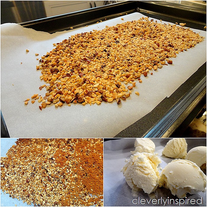 toasted nuts ice cream ball dessert @cleverlyinspired (1)