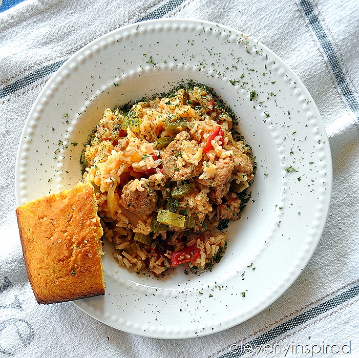 easy weeknight jambalaya@cleverlyinspired (9)