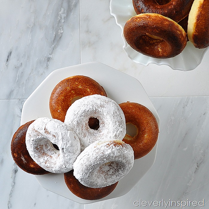 fluffy vanilla baked donuts @cleverlyinspired (4)