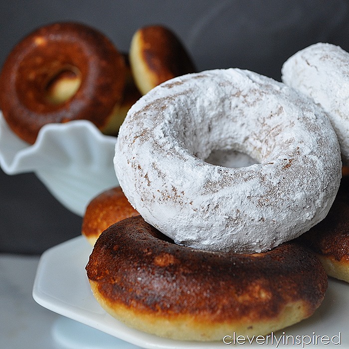 fluffy vanilla baked donuts @cleverlyinspired (5)