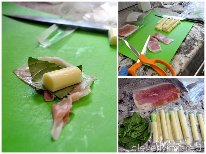 prosciutto wrapped cheese appetizer @cleverlyinspired (3)